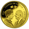 Charles de Gaulle et Yvonne dorée