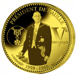 Charles de Gaulle - Président dorée