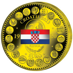 Entrée de la Croatie Or BE...