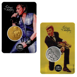 Lot 2 blisters Johnny Hallyday