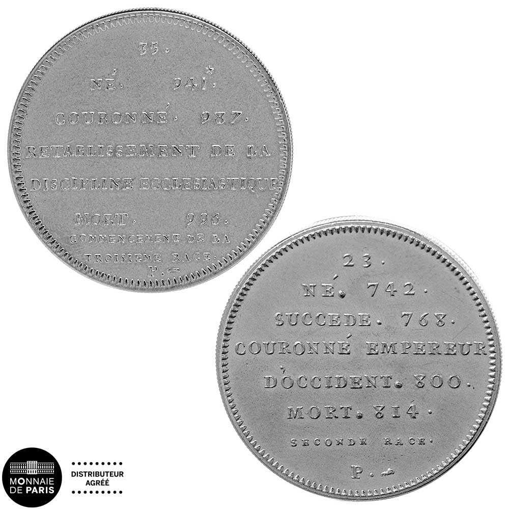 Lot De 3 Médailles Religieuses Plaquées Argent - Saint Michel Et Saint Christophe, 1,2 Pouces - Neuf