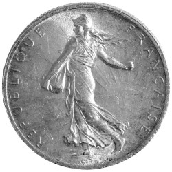 2 Francs Argent Semeuse 1900