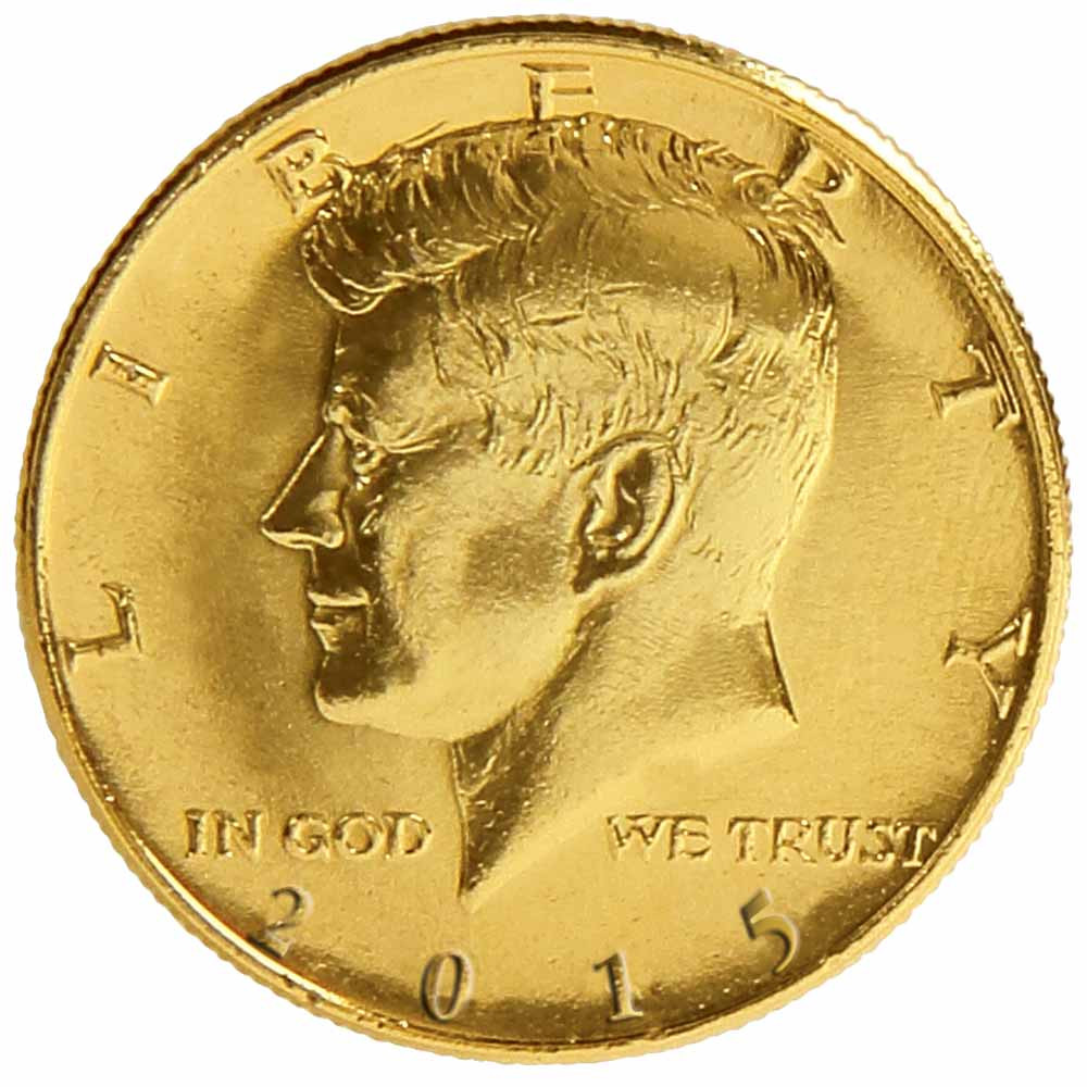 1/2 Dollar Doré - J. F. Kennedy