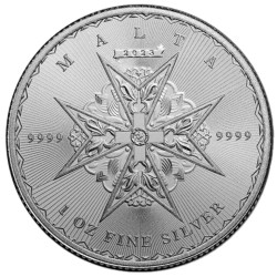 5 Euro Argent Malte BU 2023...