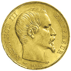20 Francs Or 1856A Tête Nue...