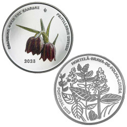 Lot 5 Euro Argent BE Grèce...