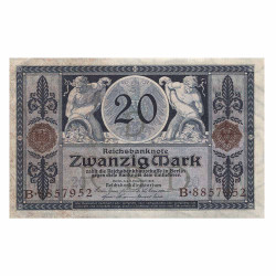 20 Marks Allemagne 1915