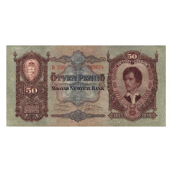 50 Pengö Hongrie 1932