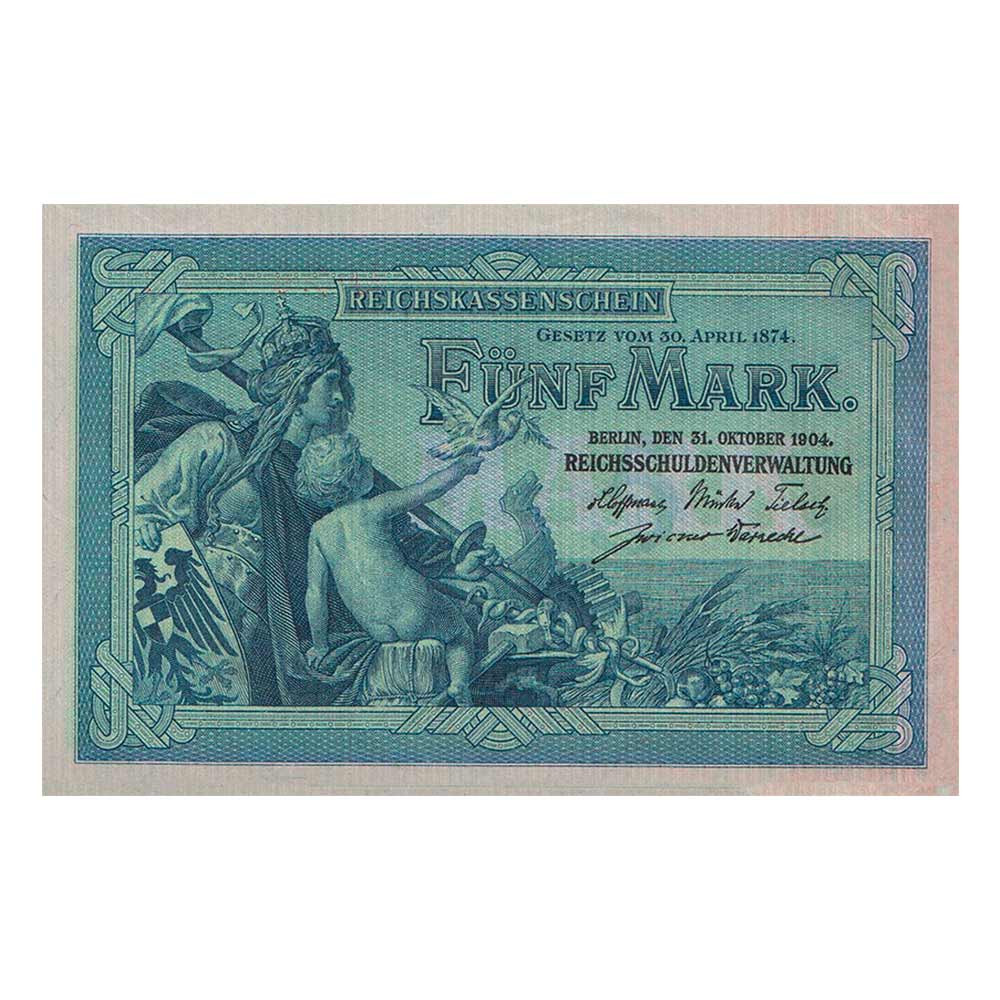 5 Marks Empire Germanique 1904 - La Saga des Nibelungen