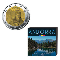 Lot Monnaies Andorre BU 2022