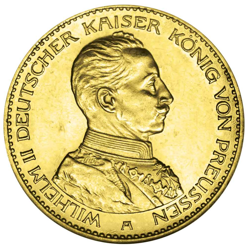 20 Mark Or 1914 - Guillaume II de Prusse