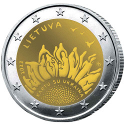 2 Euro Lituanie BU 2023 -...