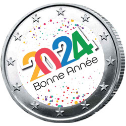 2 Euro Bonne Année 2024