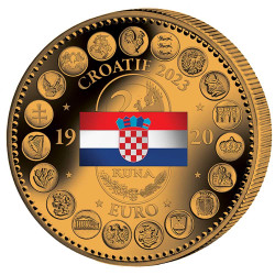 Euro Bronze BU 2023 - Entrée de la Croatie