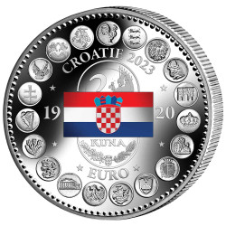 Euro Argent BE 2023 - Entrée de la Croatie