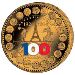 Euro Bronze BE 2024 - Euro du Centenaire