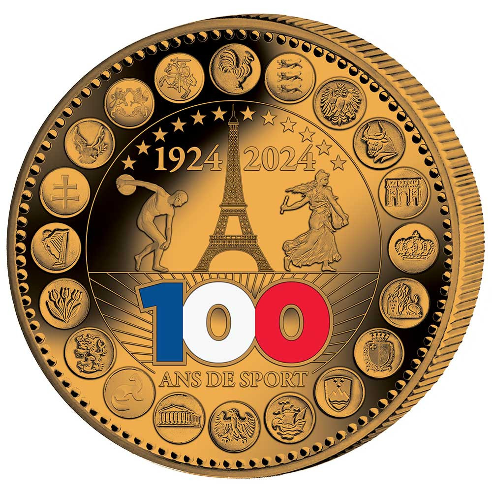 Euro Bronze BE 2024 - Euro du Centenaire