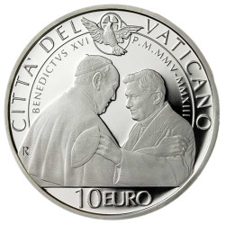 10 Euro Argent Vatican BE...
