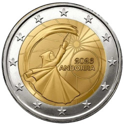 2 Euro Andorre BU 2023 -...