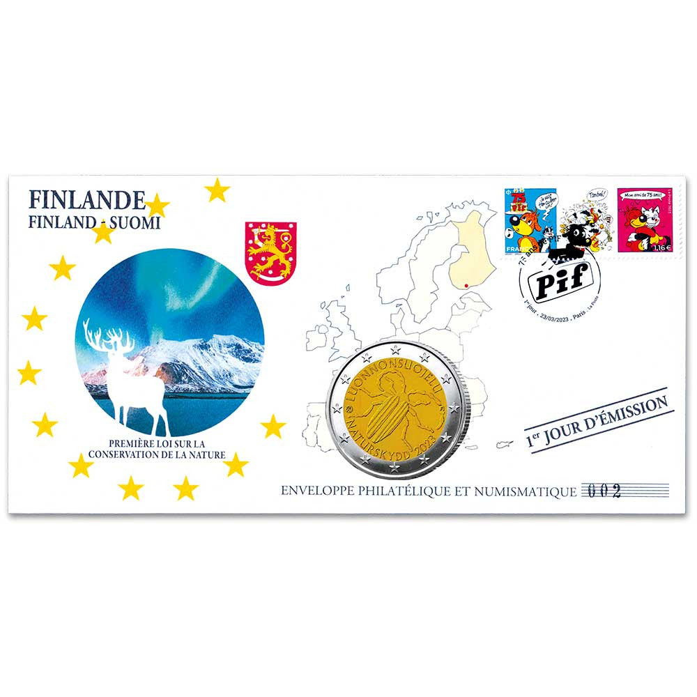 2 Euro Finlande 2023 - Conservation de la nature