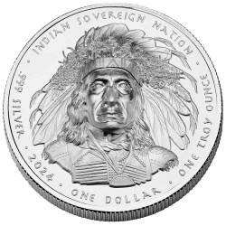 1 Argent Oglala Lakota Sioux nations BU 2024 - Red Cloud