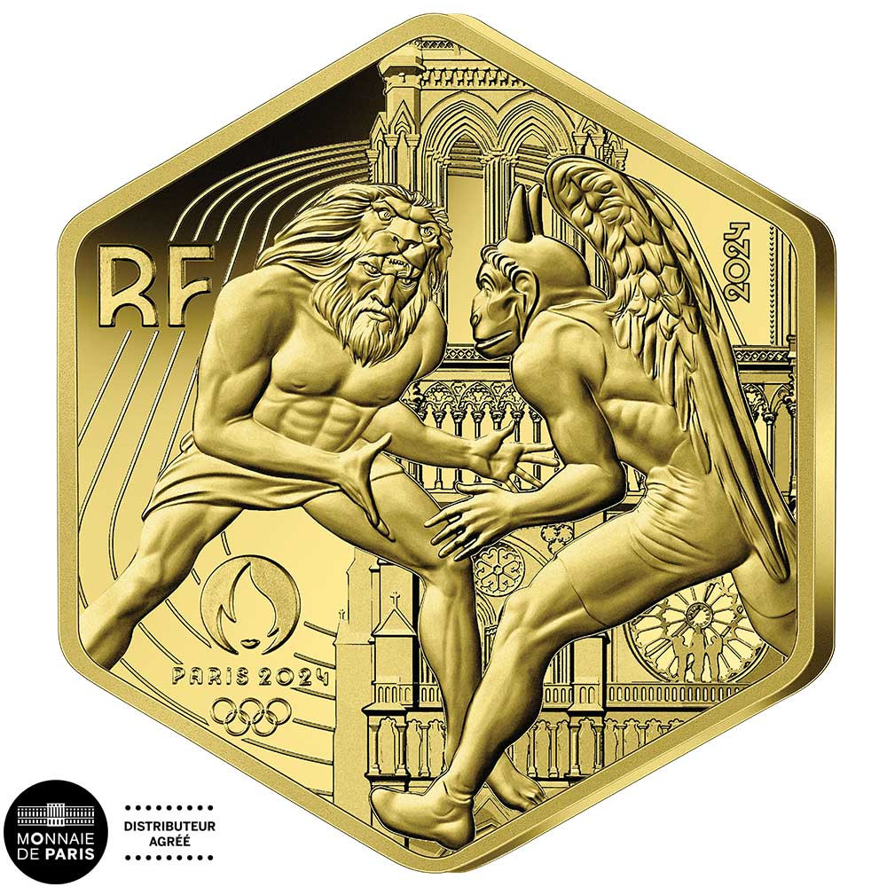 250 Euro Or Hexagonale France 2024 - Hercule
