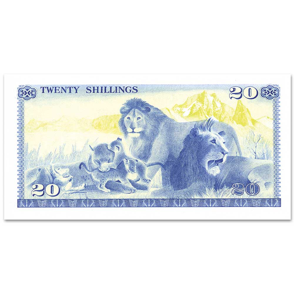 20 Shillings Kenya 1978