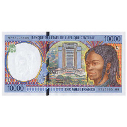 10 000 Francs Gabon 1997