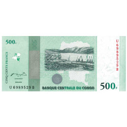500 Francs Congo 2010