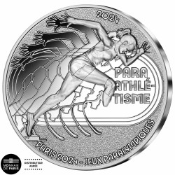 10 Euro Argent France BE 2024 - Para athlétisme