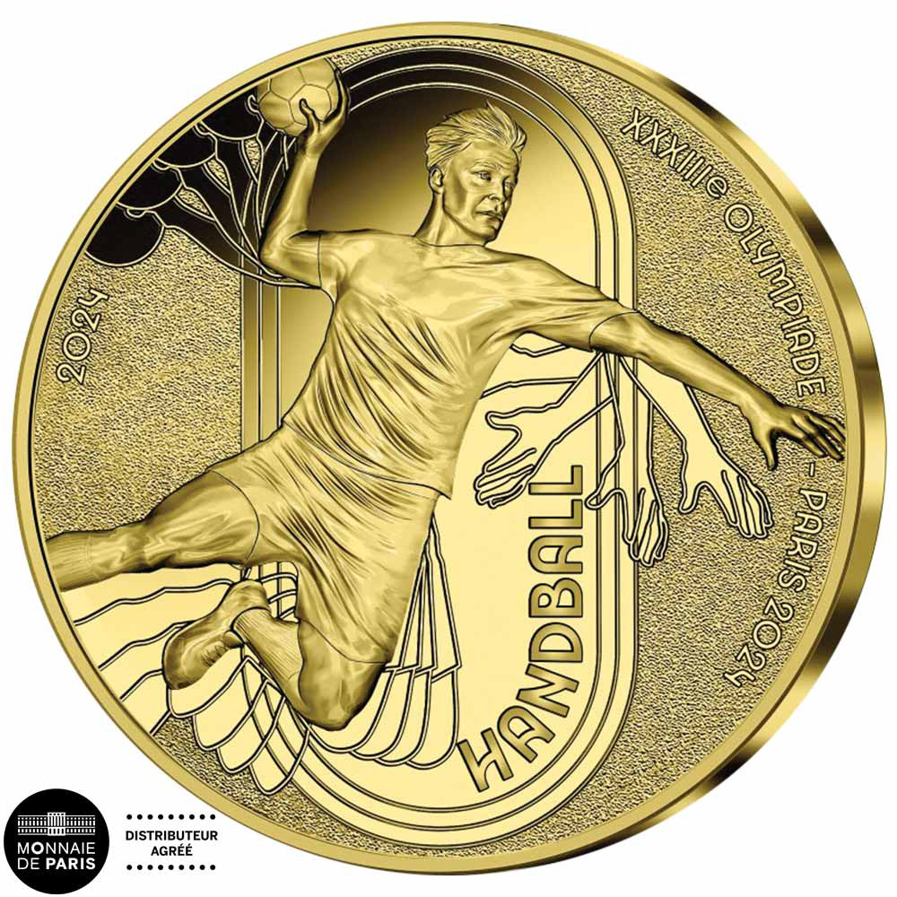 50 Euro Or France BE 2024 - Handball