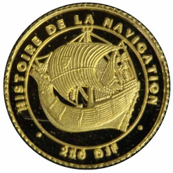 250 Francs Or Djibouti BE 1996 - Histoire de la Navigation