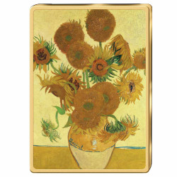 1 Dollar Or colorisé - Les tournesols de Van Gogh