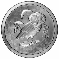 1 Livres Argent BU 2024 - Chouette Athéna