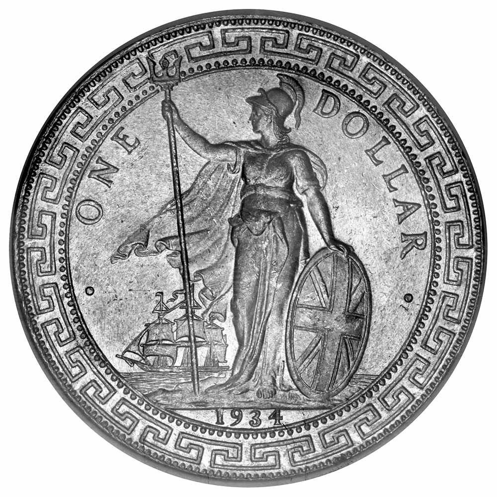"Trade dollar" Grande-Bretagne 1895-1935