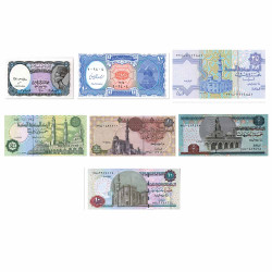 7 billets Égypte