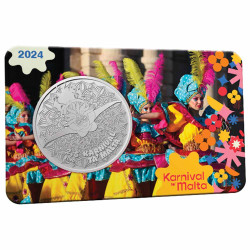 2,5 Euro Malte BU 2024 - Carnaval
