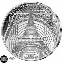 10 Euro Argent France BE 2024 - Tour Eiffel