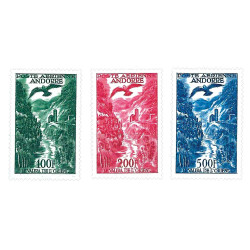 3 timbres Poste Aérienne...