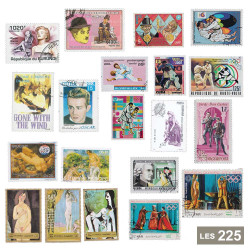 Les 225 timbres Arts