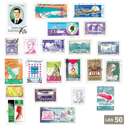 50 timbres Syrie