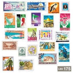 Lot des 175 timbres Proche et Moyen-Orient