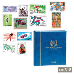 Lot des Timbres Olympiques + Classeur OFFERT