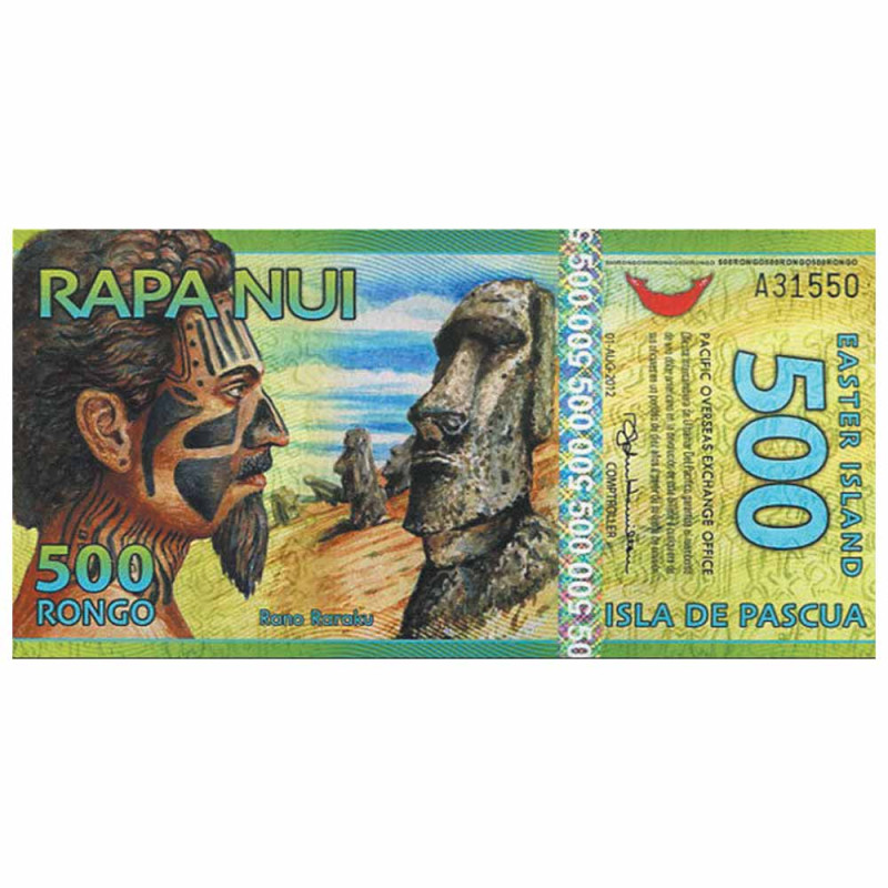 500 Rongo Île de Pâques - Trésor du Patrimoine