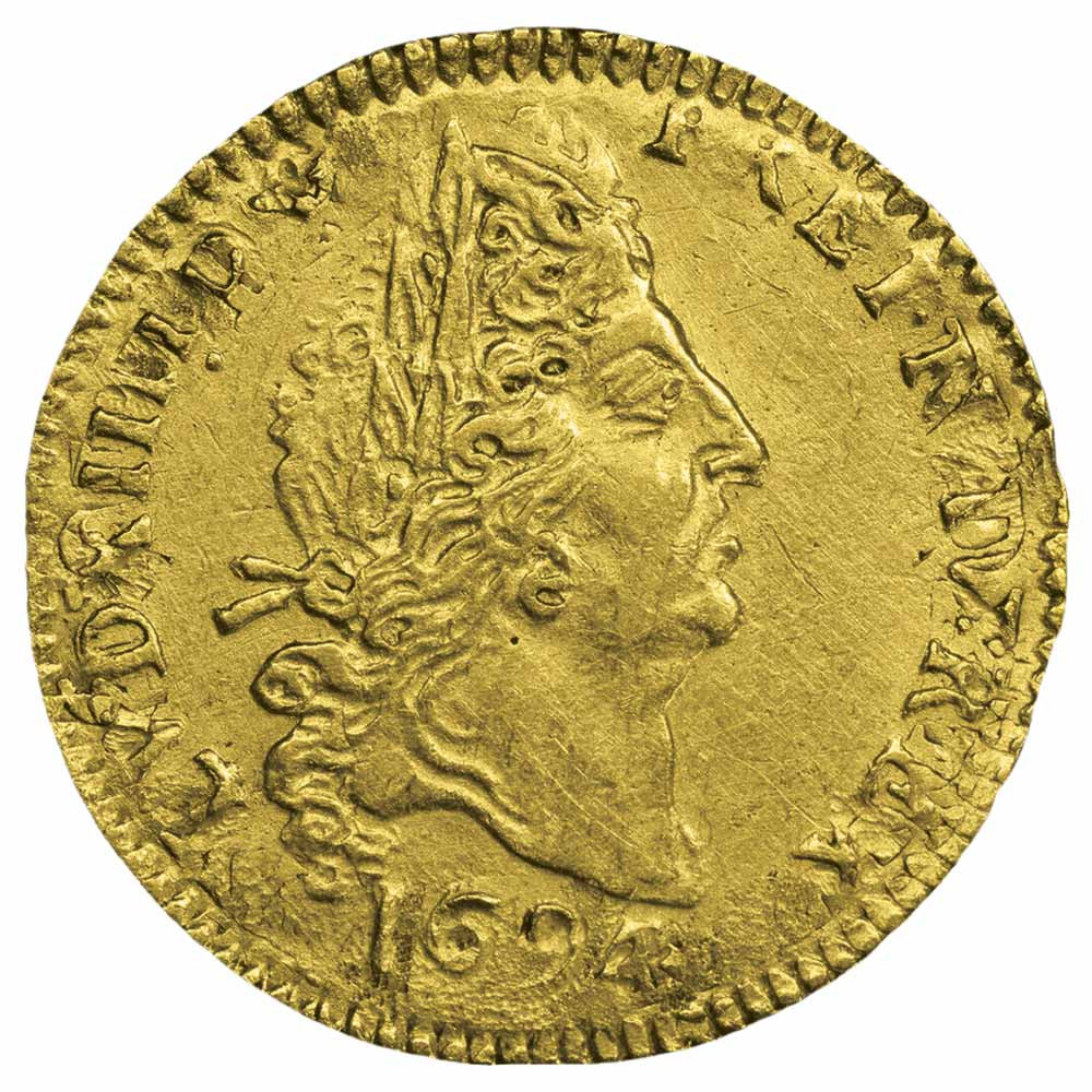 Demi-Louis d’Or - Louis XIV aux 4L