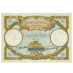 50 Francs Luc Olivier Merson sans signature