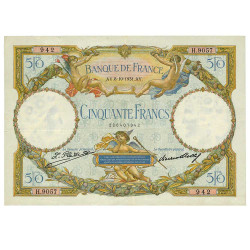 50 Francs Luc Olivier Merson Sans signature