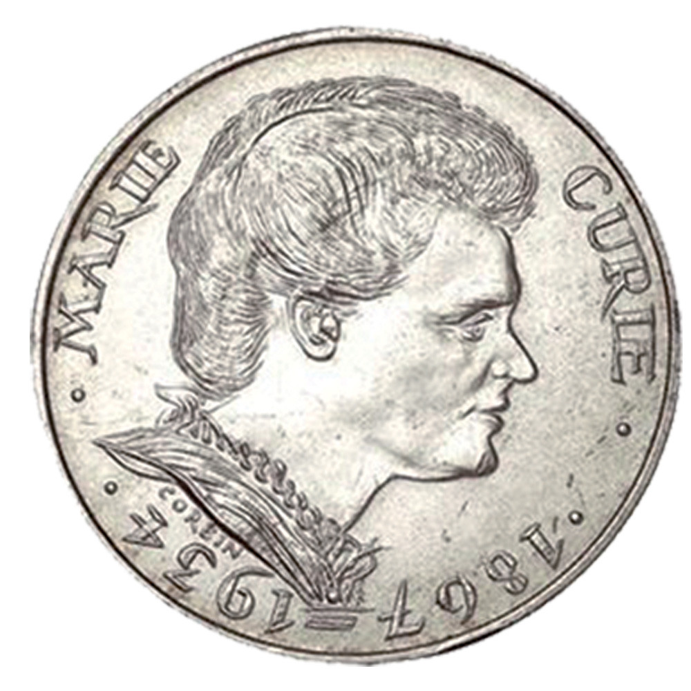 100 Francs Argent Marie-Curie - France 1984