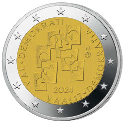 2 Euro Finlande BE 2024 - Élections et démocratie