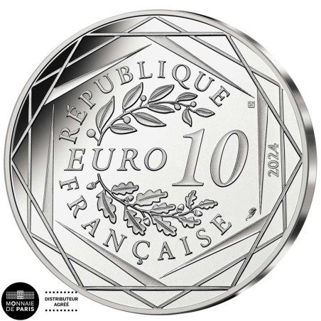 10 Euro Argent France 2024 - Tahiti (3)